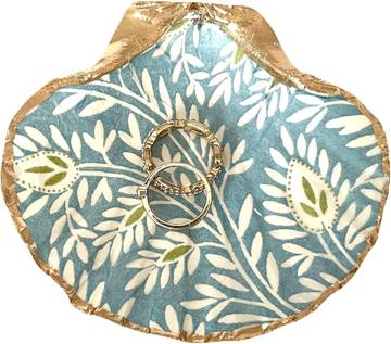 Handmade Organic Shell Trinket Jewelry Tray