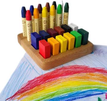 Natural Beeswax Crayon Sticks