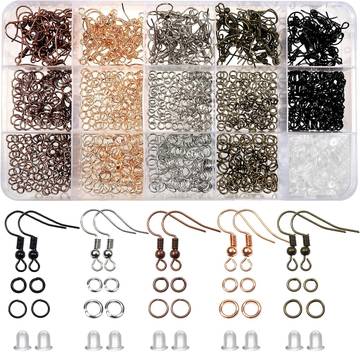TOAOB Hypoallergenic Earring Hooks Mixed Colors