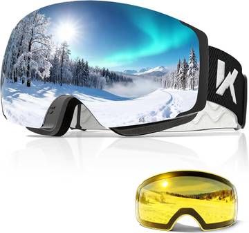INNERKING Magnetic Ski Goggles