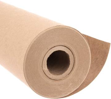 Eco Kraft Paper Roll (Jumbo) | Biodegradable Recycled Material | Made in the USA | Multi-use: Natural Wrapping Paper, Table Runner, Moving, Packing & Shipping | 30” x 1200” (100ft)