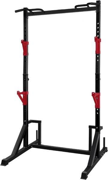 ULTRALAST Power Rack, Heavy Duty with Pull Up Bar, Adjustable Height Squat Stands