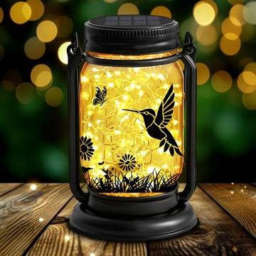 Hummingbird Solar Lanterns Outdoor Waterproof