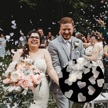 Reusable Fabric Wedding Confetti - Biodegradable and Eco-Friendly
