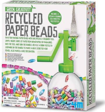 Eco-Friendly Recycled Paper Bead Kit