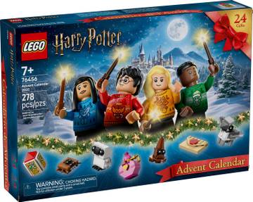 Lego 76456 Harry Potter Lego(R) Harry Potter Advent Calendar 2025 Toy Birthday Present Blocks Boys Girls Children 7 8 9 Years Old Elementary School Harry Potter Goods Interior Stylish Figure Goods