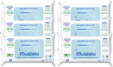 Mustela Baby Home Compostable Cleansing Wipes