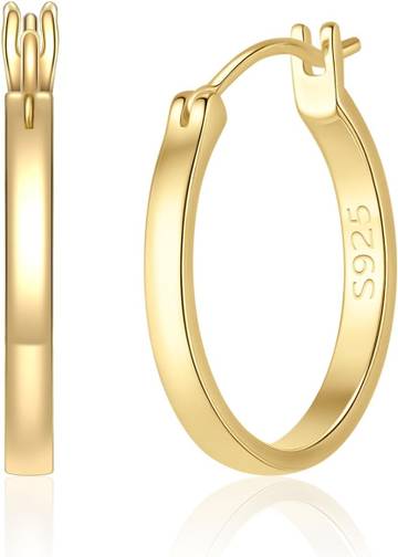 Gold Vermeil Arc Earring