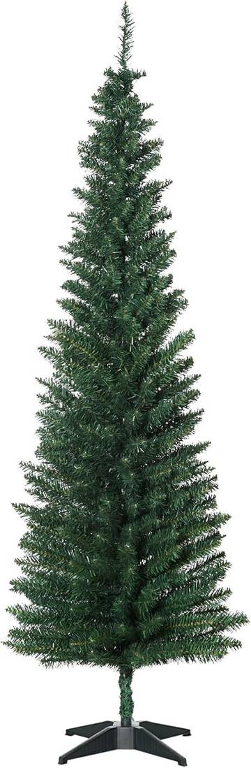 HOMCOM 6' Artificial Pencil Christmas Tree