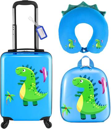 Kids' Dinosaur Suitcase Set