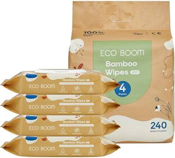 Unpapered jiApple OraDa Bamboo Wipes - 360 Count
