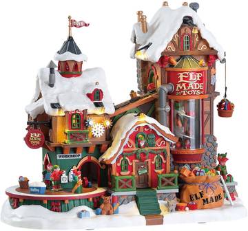 Lemax Elf Made Toy Factory #75190