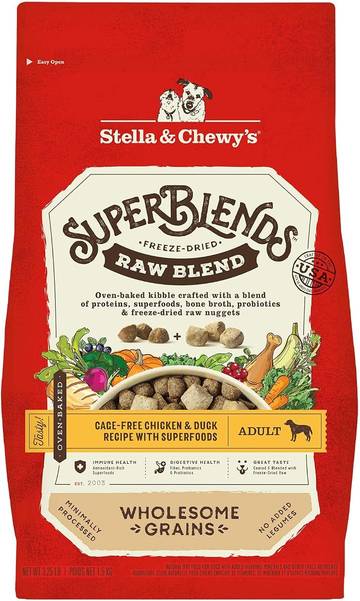 Stella & Chewy's Freeze-Dried Raw Super Blend Cage-Free Chicken Dinner Morsels