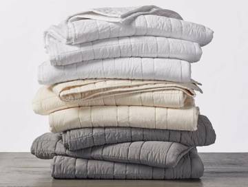 Coyuchi Organic Washed Cotton Diamond Rug