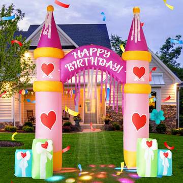 10FT Inflatable Birthday Arch