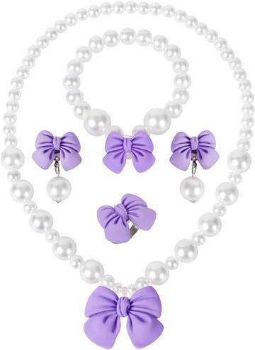 First Jewelry Set - Unicorn & Mermaid Charm Bracelet & Necklace