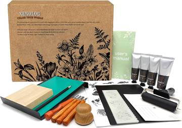Indigo Prints Lino Cut & Print Making Kit