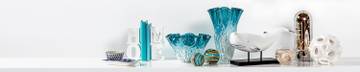 Artisan Ceramic Centerpiece Vase