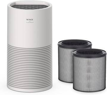 Winix 5300-2 Air Purifier with True HEPA, 3-Stage Cleaning, Auto Mode, Tower Design, 360 Sq Ft, 22.5 WS
