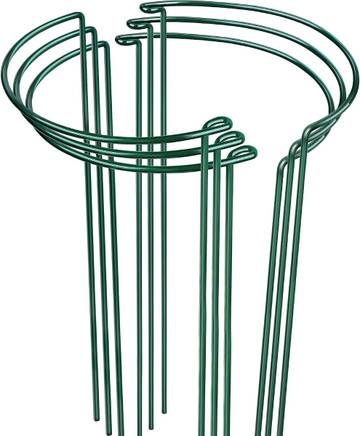 LEOBRO Plant Support Stakes, 6pcs Peony Cages and Supports