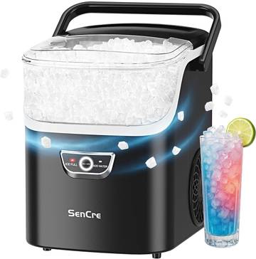 Ice O Matic Countertop Ice Maker Machine with Handle