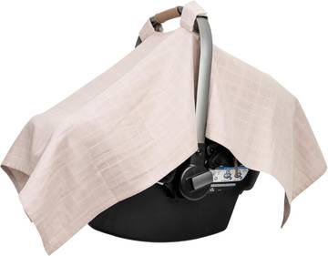 BabyEarth Organic Infant Car Seat Cover Canopy, 7 Colours