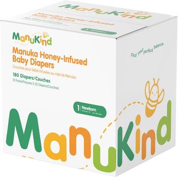 Bameran Plant-Based Baby Diapers Size 1