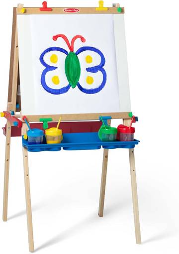 Melissa & Doug Multicolor Wooden Alphabet Blocks