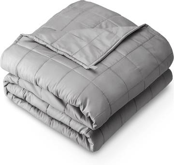 SleepBook - Weighted Blanket and Mask Set, 15lb, Coral Reef