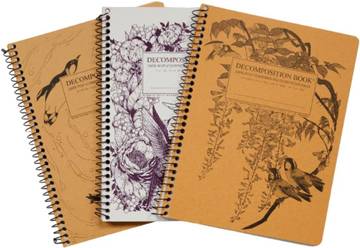 Recycled Paper Pad - Spiral Notebook, College Rule, 100 Sheets