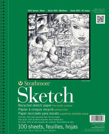 The 100% Recycled Sketchbook