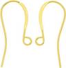 Fairmined 18k Yellow Gold Solder-Filled Earring Hooks