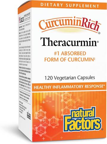 Natural Factorsics CuraMed Biocurcumin BCM-95 with Turmeric