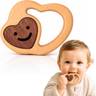 Organic Cotton & Wood Teething Ring