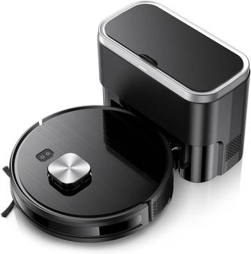 Robot Vacuum and Mop for Pet Hair, 11500Pa Suction, 90-Day Self-Emptying