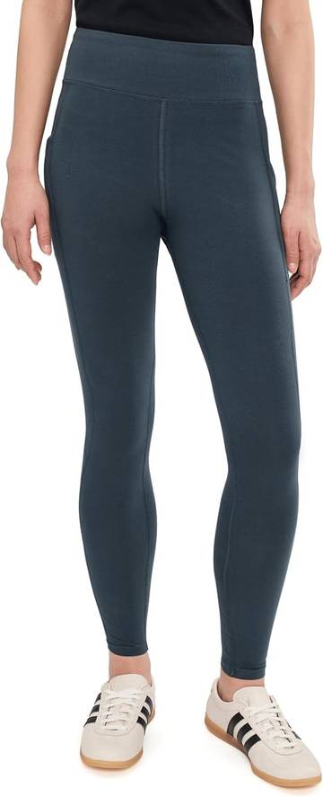 Pact Active Women's Organic Cotton High-Waisted 7/8 Leggings