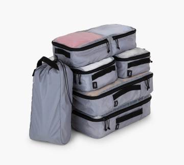 Ecofinds Packing Cubes Set - 6 Piece