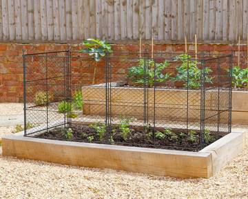 Greenes Fence Raised Garden Bed Kit - 4' x 8' x 0.5'