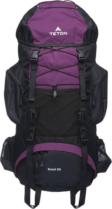 Teton Sports Scout 55L Internal Frame Backpack