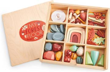 My Forest Floor Wooden Open-Ended Tinker Tray Creative Play Box