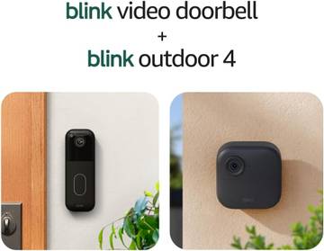 Blink Video Doorbell + Outdoor 4 Wireless Camera System