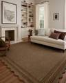 LOLI Rugs Plush Bloom Cinnamon Organic Wool Rug