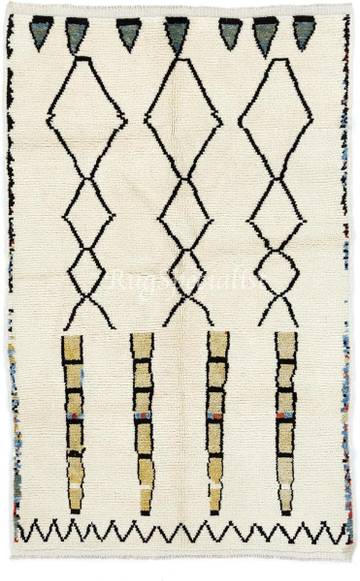 Beni Ourain Wool Rug
