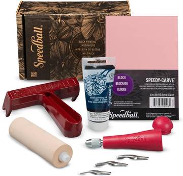 Speedball Super Value Block Printing Starter Kit