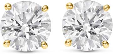 14k Gold Solo Diamond Stud