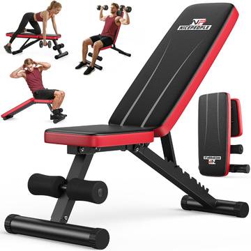 Yetibot 660LBS Adjustable Normal Bench