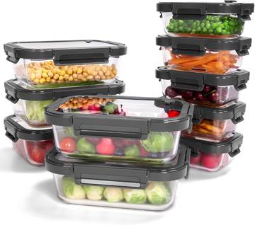 Tception Airtight Food Storage Containers (Set of 5)