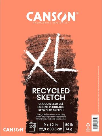 The 100% Recycled Sketchbook