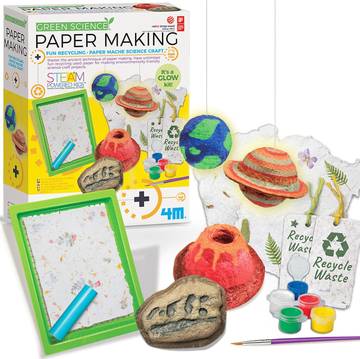 4M Green Science Paper Making Kit for Kids Ages 5-12