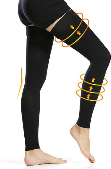 Soxnet Medical Grade Thigh High Graduated Compression Socks